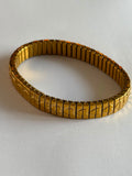 pulsera verona dorada corazones