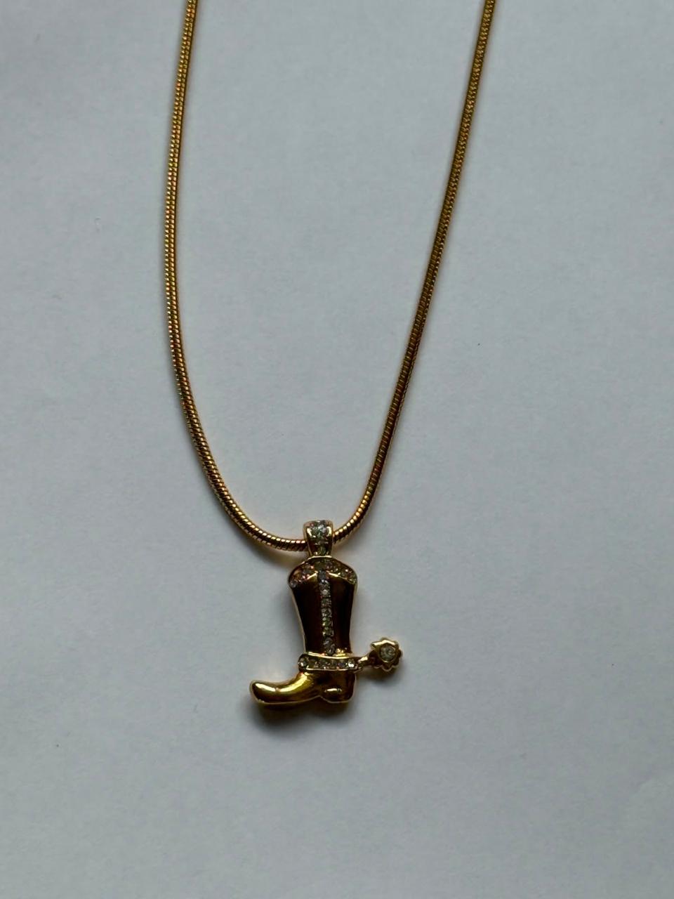 Collar Bota Vaquera