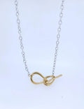 Cadena dije acero inoxidable tipo infinito liso